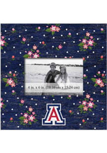 Arizona Wildcats Floral Picture Frame