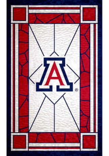 Arizona Wildcats Stained Glass Sign