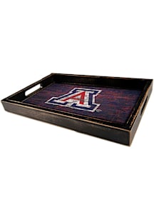 Arizona Wildcats Distressed Tray Serving Tray