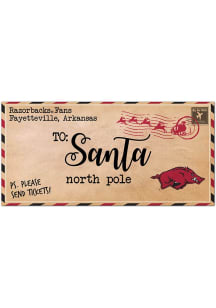 Arkansas Razorbacks To Santa Decor