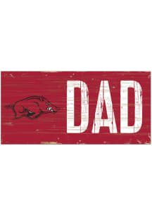 Arkansas Razorbacks DAD Sign