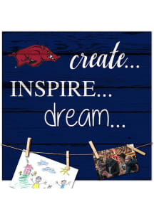 Arkansas Razorbacks Create Inspire Dream Sign