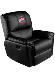 Black Ohio State Buckeyes Rocker Recliner