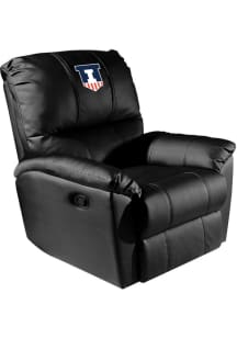 Black Illinois Fighting Illini Rocker Design Recliner