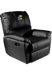 Kansas Jayhawks Rocker Recliner - Black