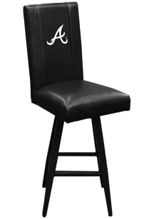 Atlanta Braves Swivel Pub Stool - Black