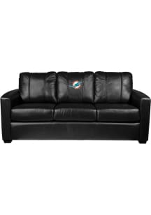 Miami Dolphins Faux Leather Sofa