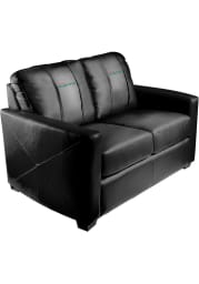 Miami Dolphins Faux Leather Love Seat