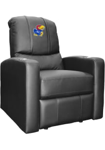 Kansas Jayhawks Stealth Power Plus Recliner - Black