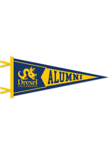 Blue Drexel Dragons Team Logo Pennant
