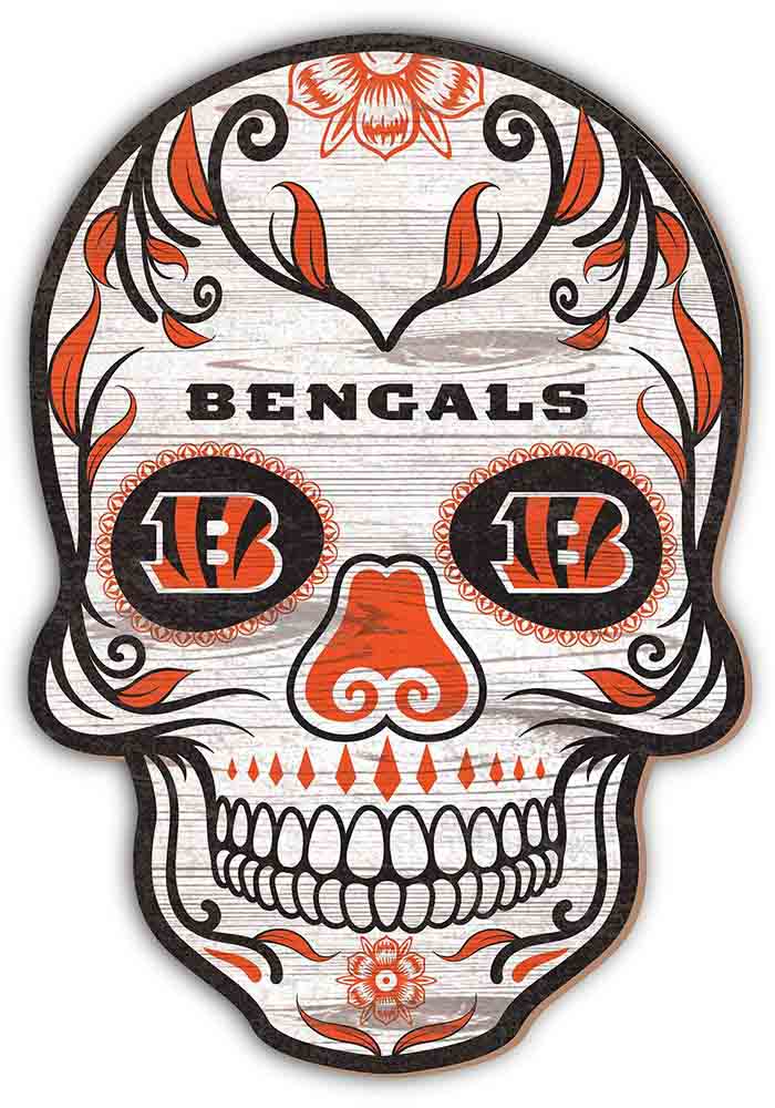 Joe Burrow Sugar Skull Player Football For The Cincinnati T-Shirt