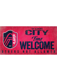 St Louis City SC Fans Welcome Sign