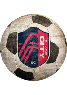 St Louis City SC Soccer Ball Sign