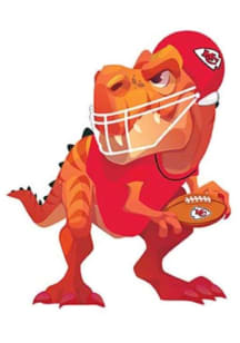 Kansas City Chiefs Tyrannosaurus Stickers