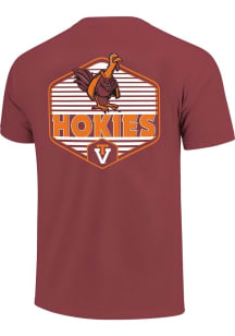 Virginia Tech Hokies Maroon Vintage Hokies Short Sleeve T Shirt