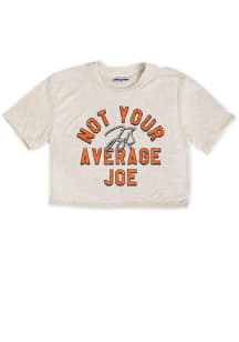 Joe Burrow Cincinnati Bengals Womens Oatmeal Player Player T-Shirt