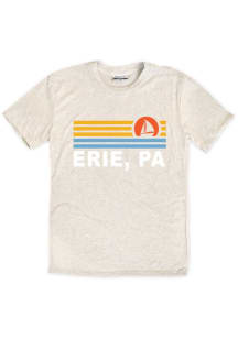 Erie Oatmeal Sailboat Short Sleeve Fashion T Shirt