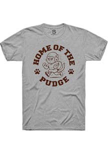 Summit Sportswear Ohio Grey Home of the Pudge Angry Short Sleeve T Shirt