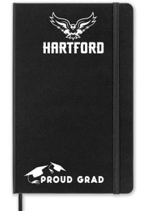 Hartford Hawks Proud Grad team logo Notebook and Folder - Black