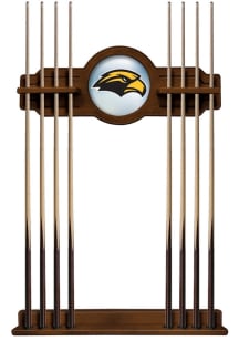 Southern Mississippi Golden Eagles Solid Wood Cue Rack Pool Table