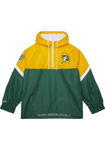Mitchell and Ness Green Bay Packers Mens Green Tie Breaker Pullover Jackets