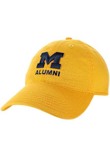 Michigan Wolverines Alumni Twill Adjustable Hat - Gold
