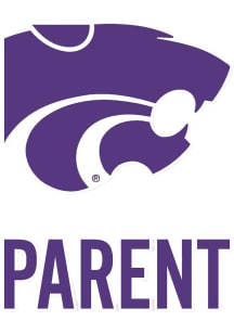 Purple K-State Wildcats Parent Decal