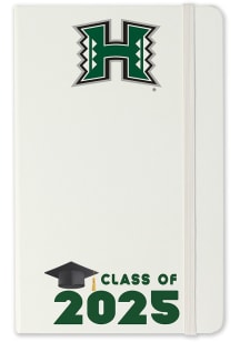 Hawaii Warriors Class of 25 team logo Notebook and Folder - White