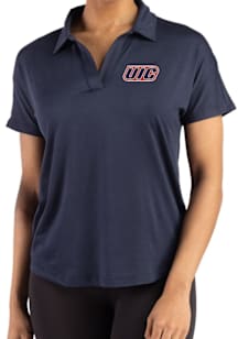Cutter and Buck UCF Knights Womens Navy Blue Coastline Short Sleeve Polo Shirt