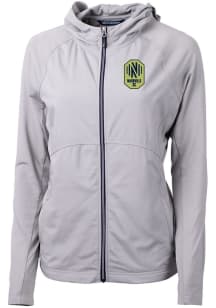 Cutter and Buck Nashville SC Womens Grey Adapt Eco Light Weight Jacket
