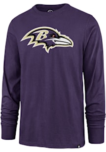 47 Baltimore Ravens Purple Imprint Super Rival Long Sleeve T Shirt