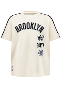 Pro Standard Brooklyn Nets Toddler White Retro Classics Short Sleeve T-Shirt