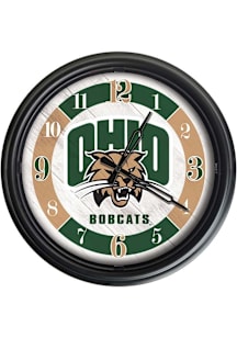 Ohio Bobcats Outdoor LED Wall Clock