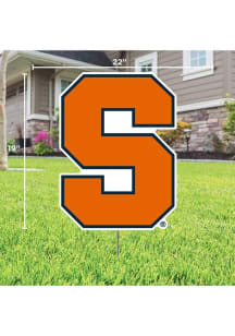 Syracuse Orange Team Yard Sign - Orange