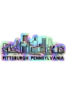 Pittsburgh Holographic design Stickers