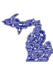 Michigan 3 in high Stickers