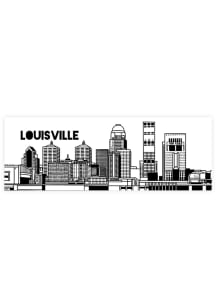 Louisville Louisville skyline Magnet