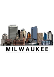 Milwaukee Color Skyline Stickers - Blue