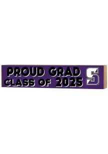 KH Sports Fan Scranton Royals 3x13 Block Sign Class of 2025 Sign - Purple