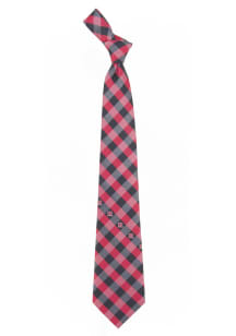 Check Rutgers Scarlet Knights Mens Tie - Red