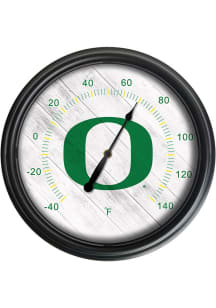 Black Oregon Ducks Outdoor Thermometer Weather Tool
