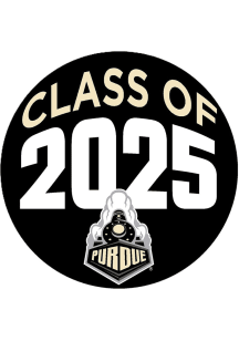 Black Purdue Boilermakers 3&quot; Class of 2025 Button