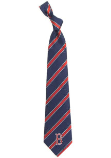 Boston Red Sox Poly Stripe Mens Tie