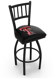 Texas Tech Red Raiders Swivel Counter Pub Stool - Black