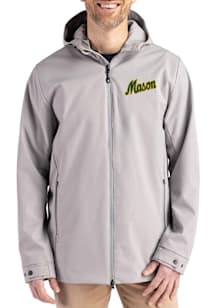 Cutter and Buck George Mason University Mens Grey Vault Camano Light Weight Jacket