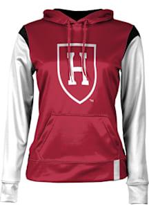 ProSphere Harvard Crimson Womens Crimson Tailgate Hooded Sweatshirt