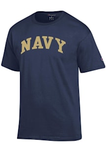 Champion Navy Midshipmen Navy Blue ARCH NAME Short Sleeve T Shirt