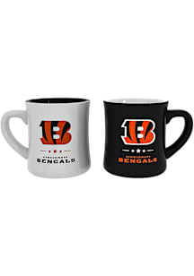Cincinnati Bengals 10oz  2Pk Ceramic Mug - Black