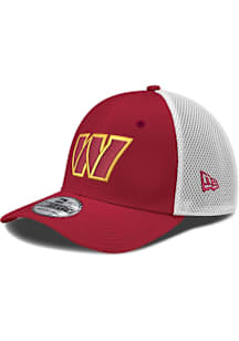New Era Washington Commanders Mens Burgundy GCP Neo 39THIRTY Flex Hat