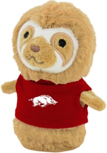 Arkansas Razorbacks Sloth Plush - Red